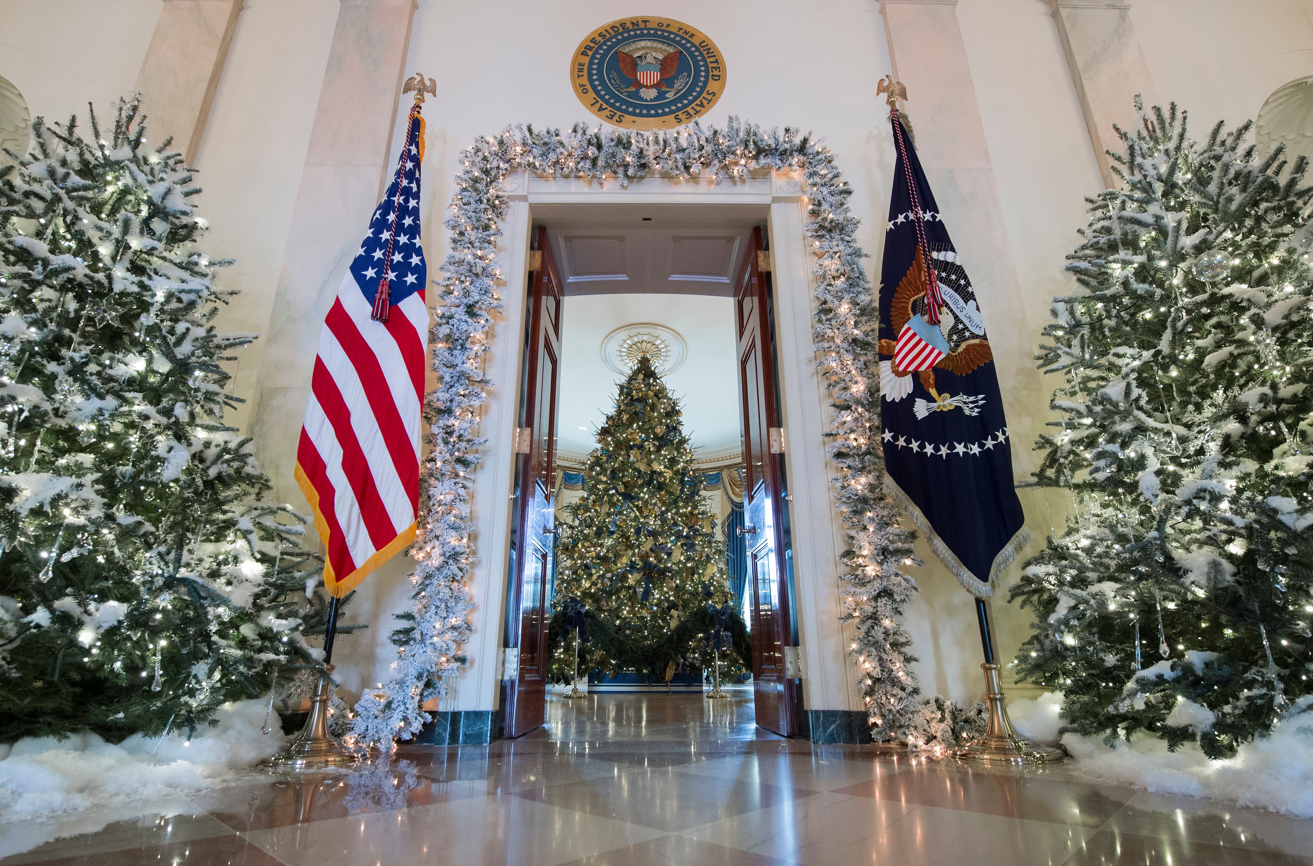 Photos White House decorated for Christmas