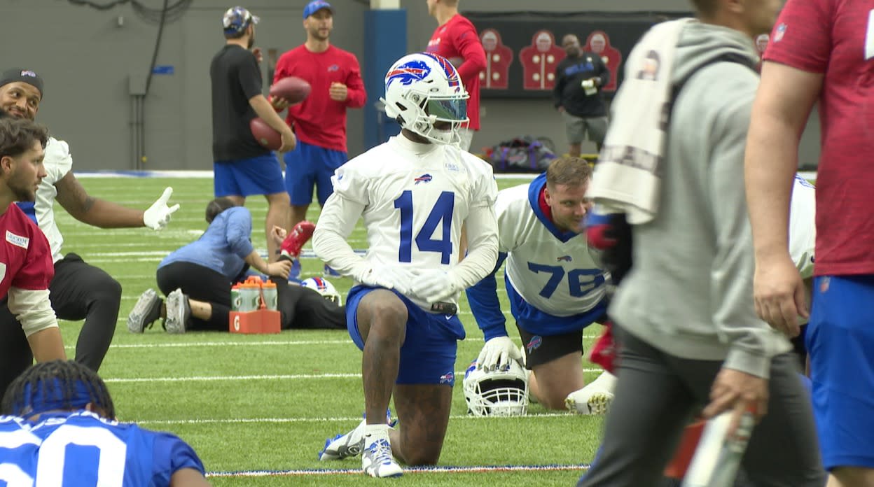 Buffalo Bills WR Stefon Diggs in attendance at mandatory minicamp on  Wednesday