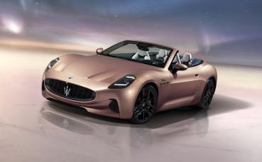 瑪莎拉蒂推出第3 款純電車款Maserati GranCabrio Folgore電動GT敞篷跑車，0到100加速2