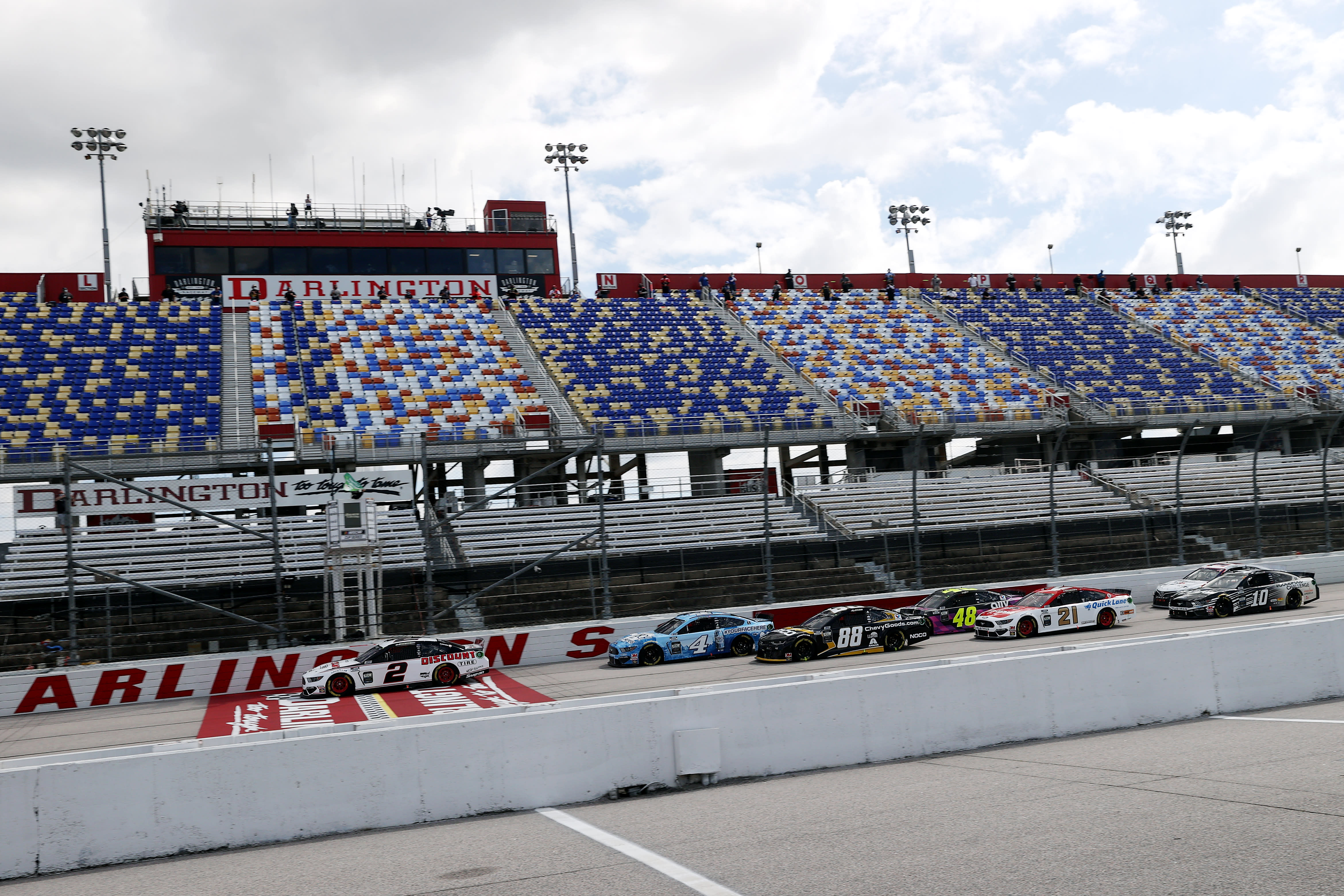 NASCAR returns at Darlington without fans