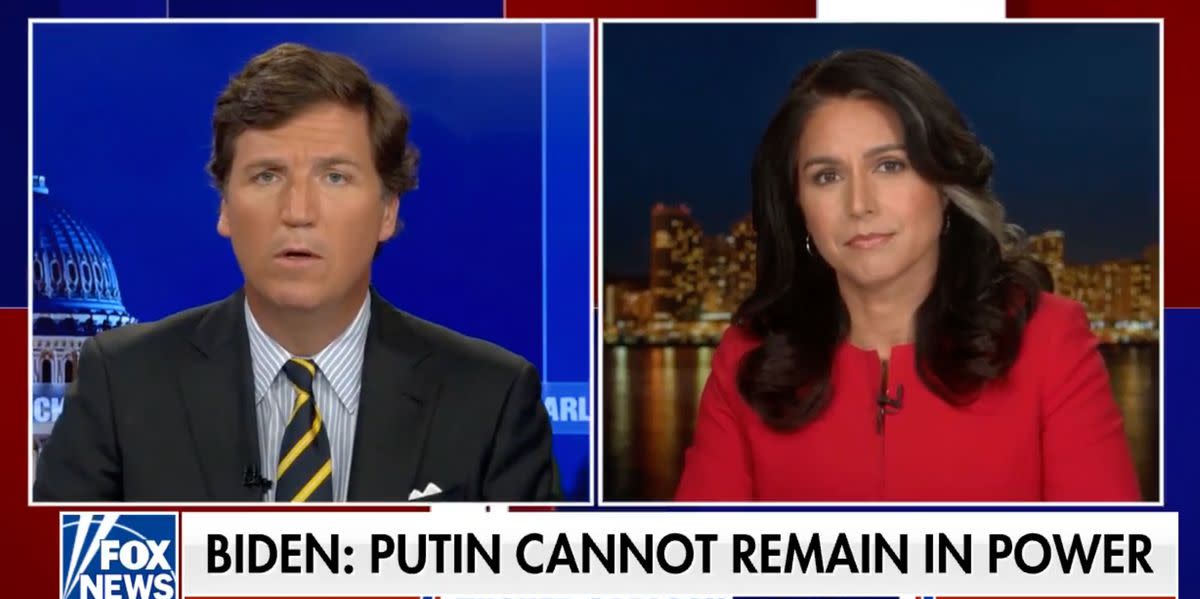 Tulsi Gabbard And Tucker Carlson Featured In Stunning Exchange On Russian TV