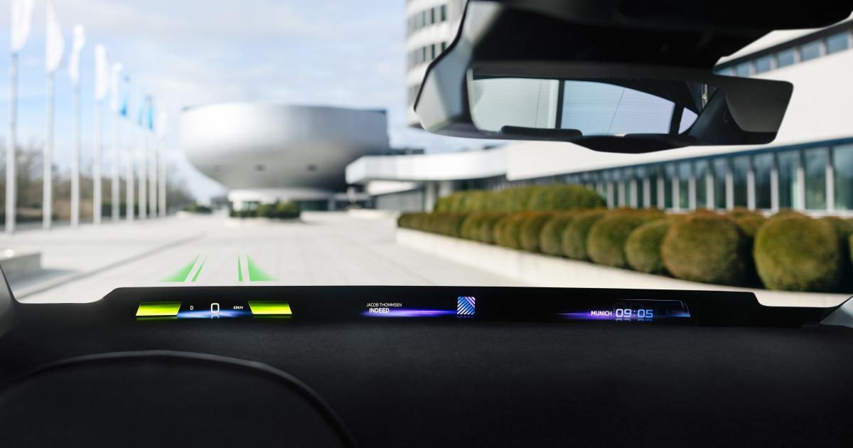 BMW kondigt ‘Panoramic View’-display aan