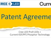 Cree LED and Current Lighting Enter into License Agreement