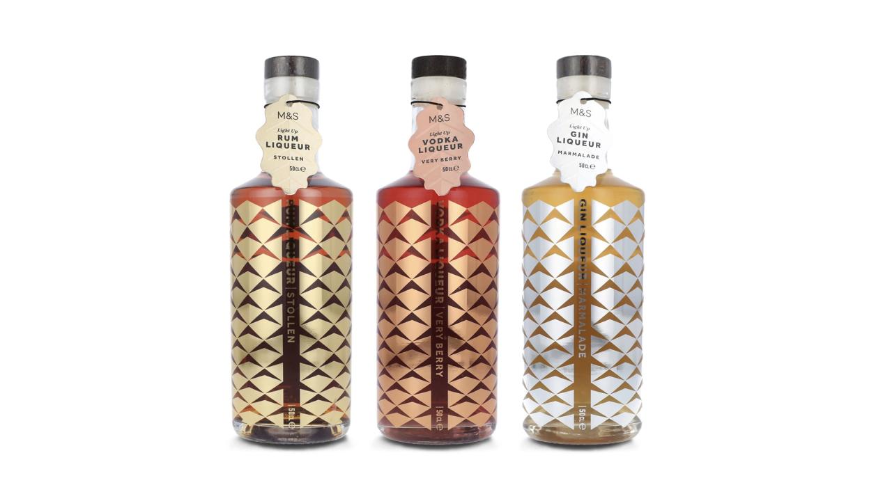 M&S Launches UK's First Light Up Gin Bottles in Time for Christmas - The  Sip Guide