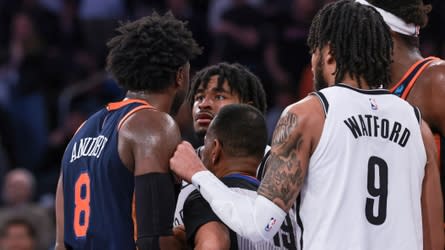 Knicks’ OG Anunoby talks confrontation with Nets' Cam Thomas