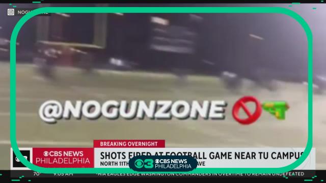 Cellphone video: Gunfire erupts at youth football game near Temple