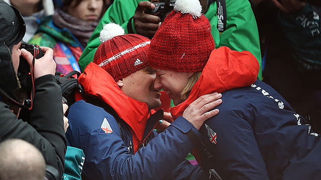 Lizzy Yarnold's emotional Valentine's Day