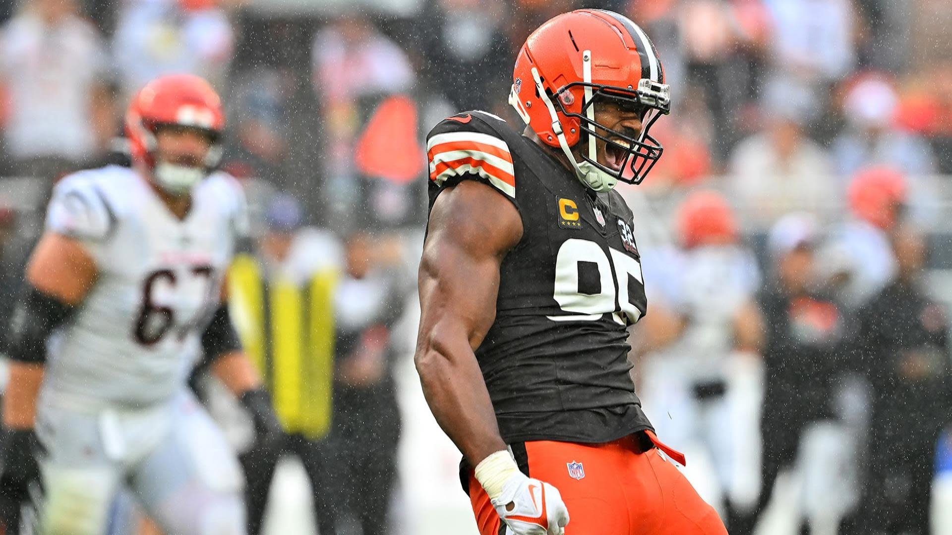 Browns: Myles Garrett says Ja'Marr Chase 'went too far'