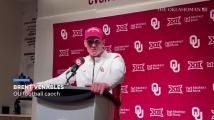 OU football coach Brent Venables talks about Sooners' spring game
