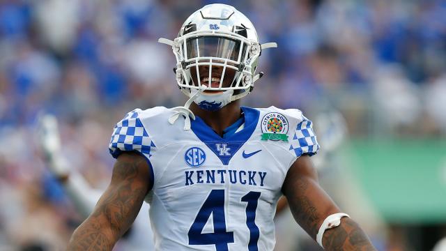 Kentucky's Josh Allen before the 2019 NFL Draft