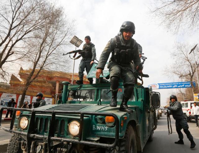 Afghan police