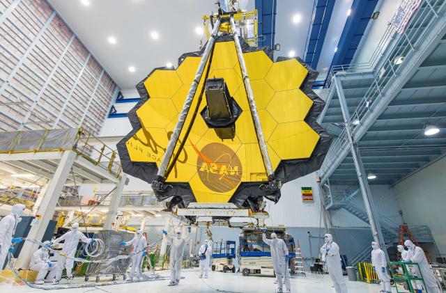 JWST under construction