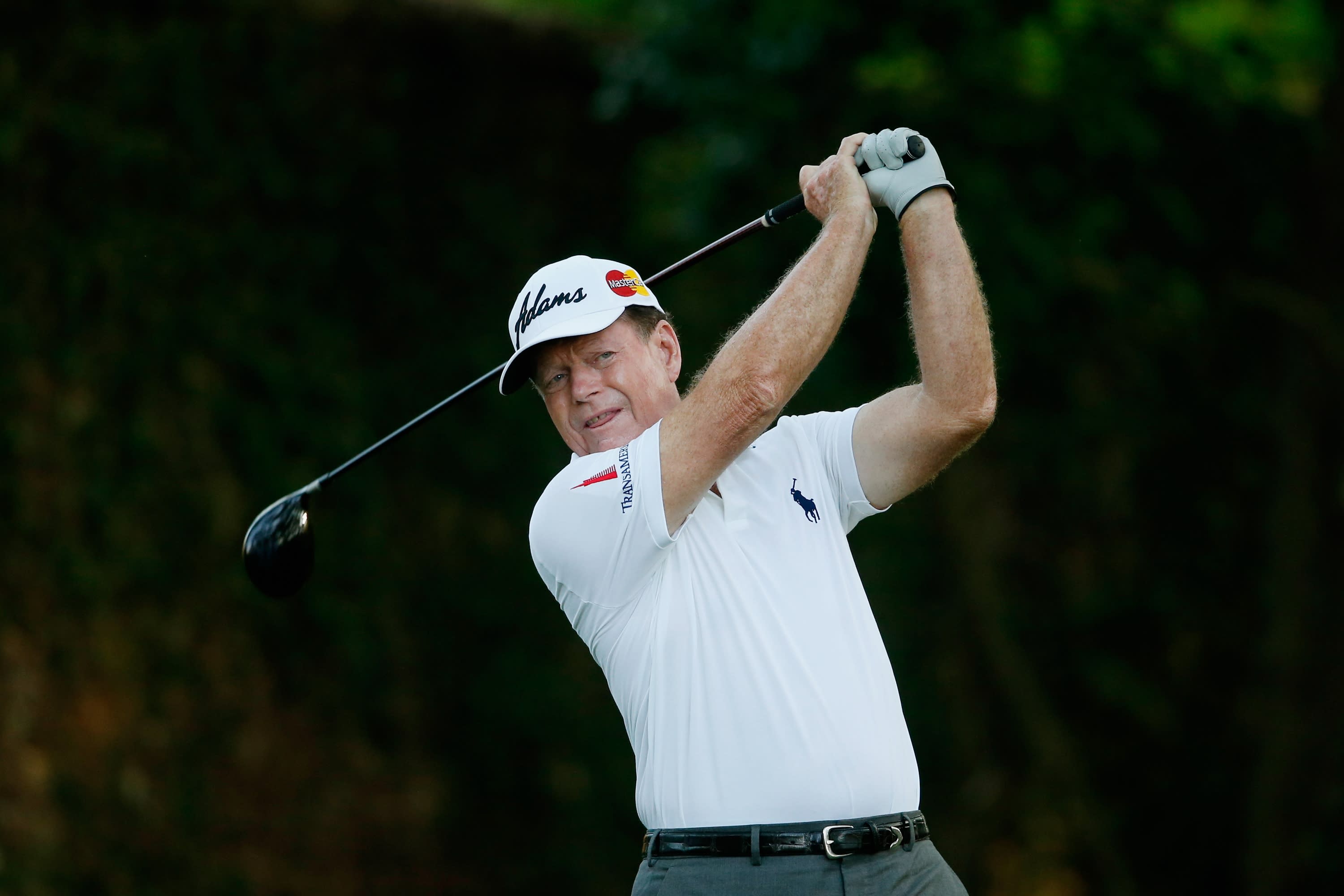 Tom Watson oldest to break par at the Masters