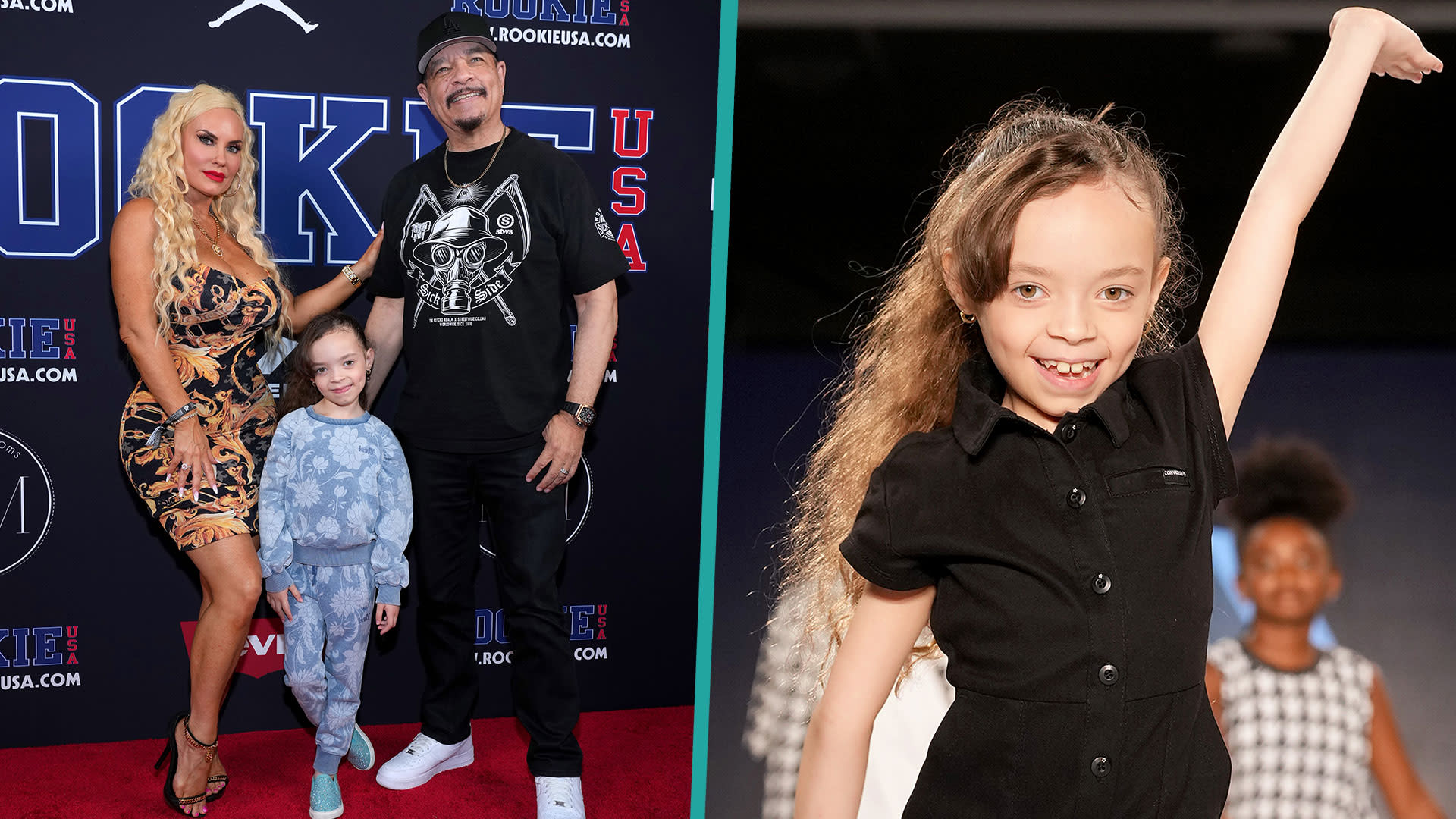 Ice-T & Coco Austin's Daughter Chanel Blows A Kiss As She Walks First New  York Fashion Week Runway