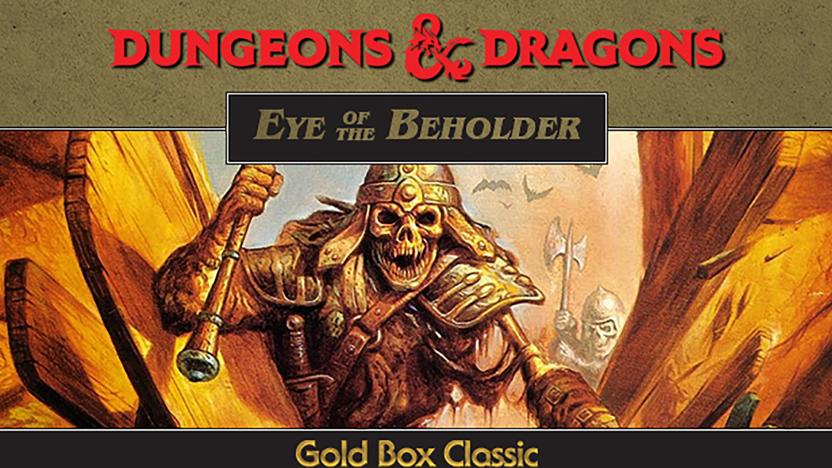 Dungeons & Dragon 'Eye of the Beholder' game art for Steam