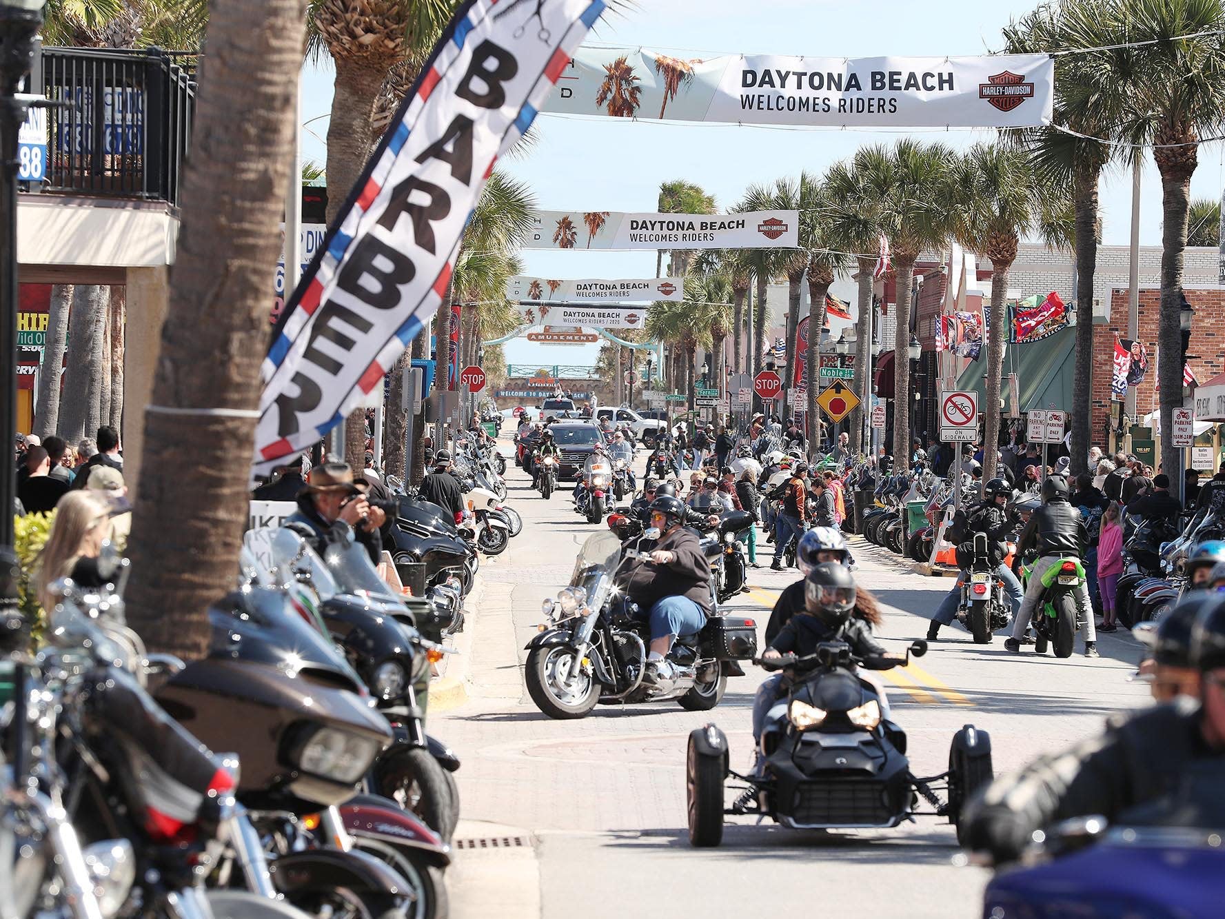 Hundreds of thousands of people are expected to attend Daytona Bike