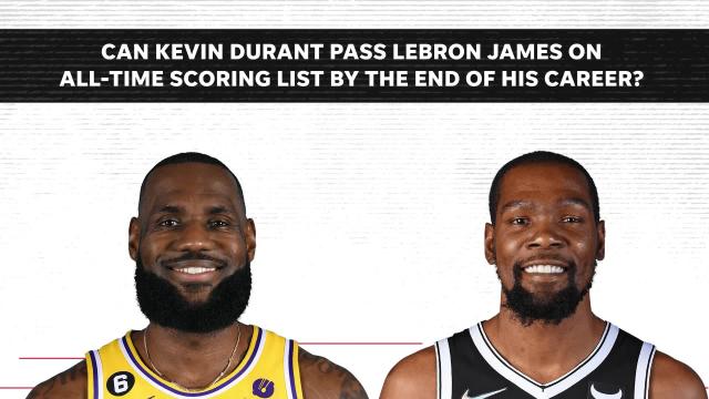 Who could pass LeBron James as the NBA's all-time leading scorer?