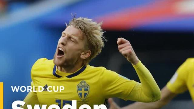 Forsberg strike gives Sweden quarterfinal spot