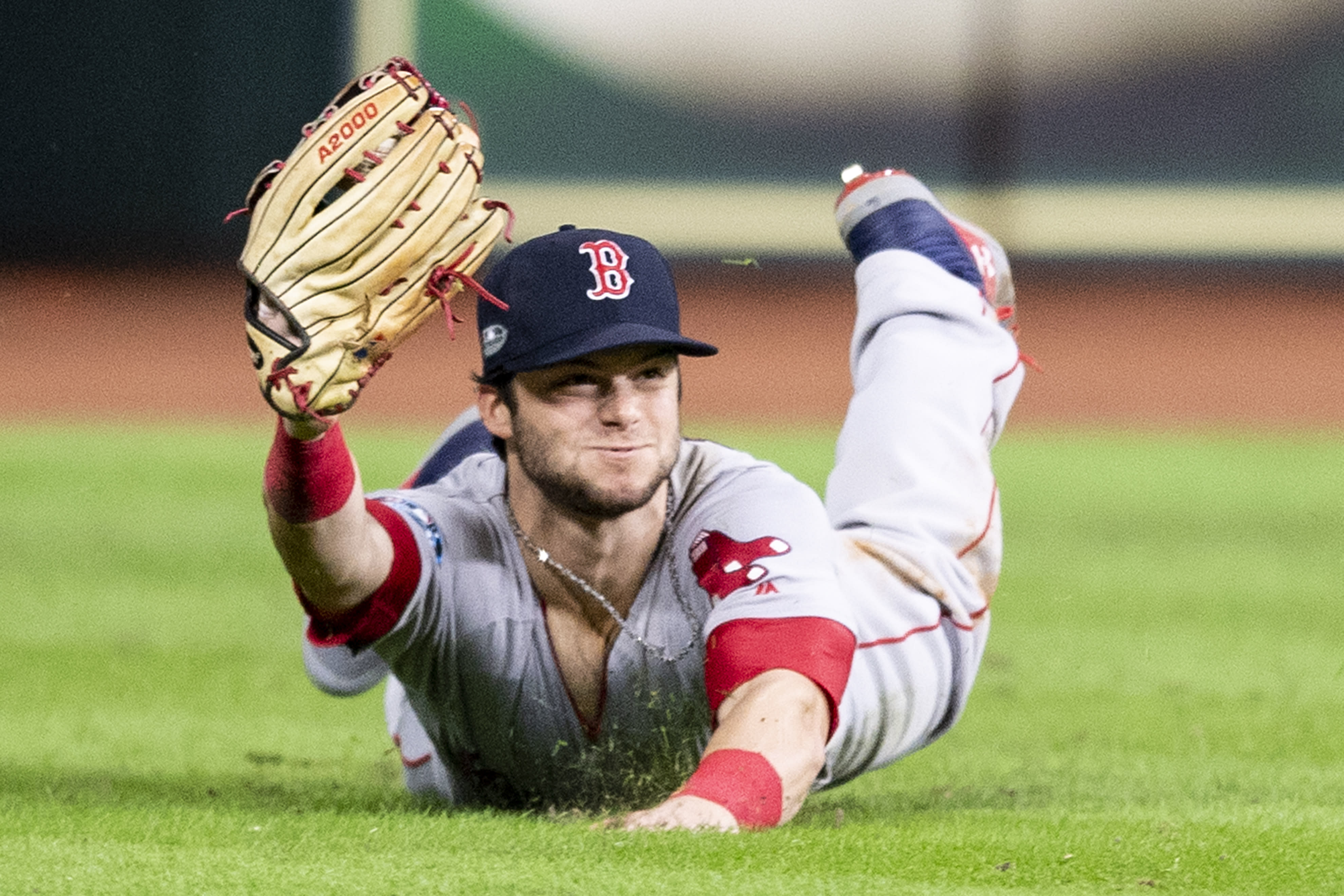 benintendi catch shirt