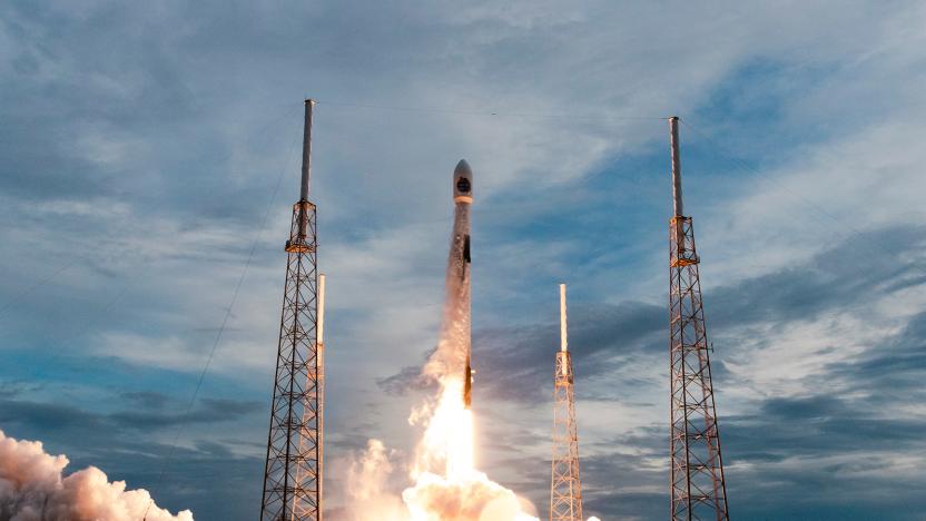 SpaceX Falcon 9 rocket carrying SAOCOM-1B mission to orbit