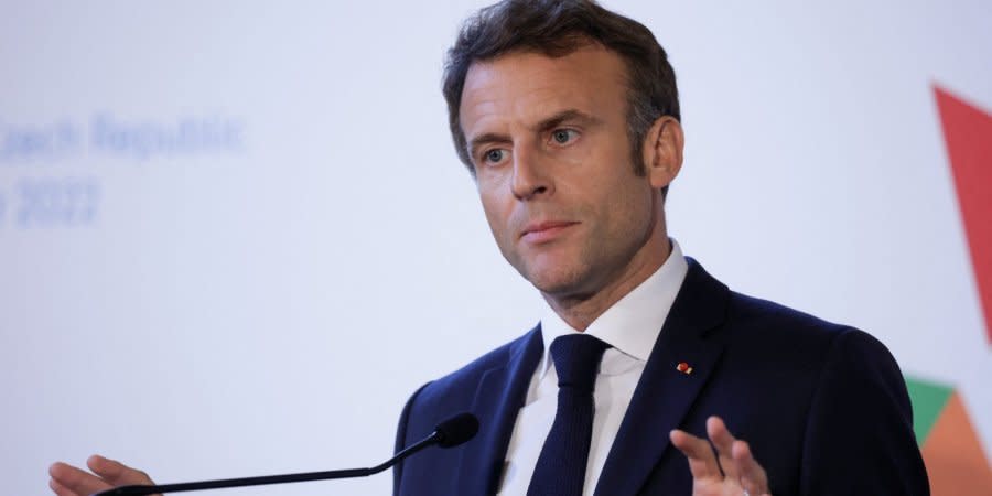 Macron criticized at home for saying France wouldn’t respond in kind if Russia attacked Ukraine with nukes