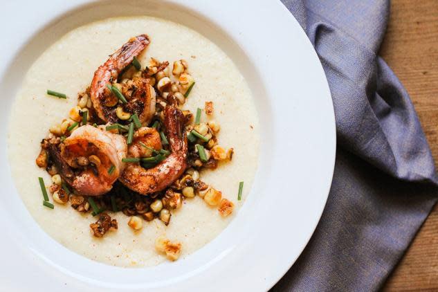 Shrimp And Smoked Gouda Grits Recipe From ‘chocolate And Marrow 7332