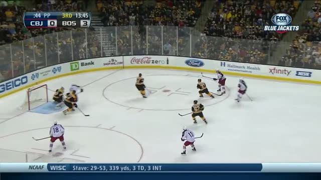 Johansen rips one past Johnson