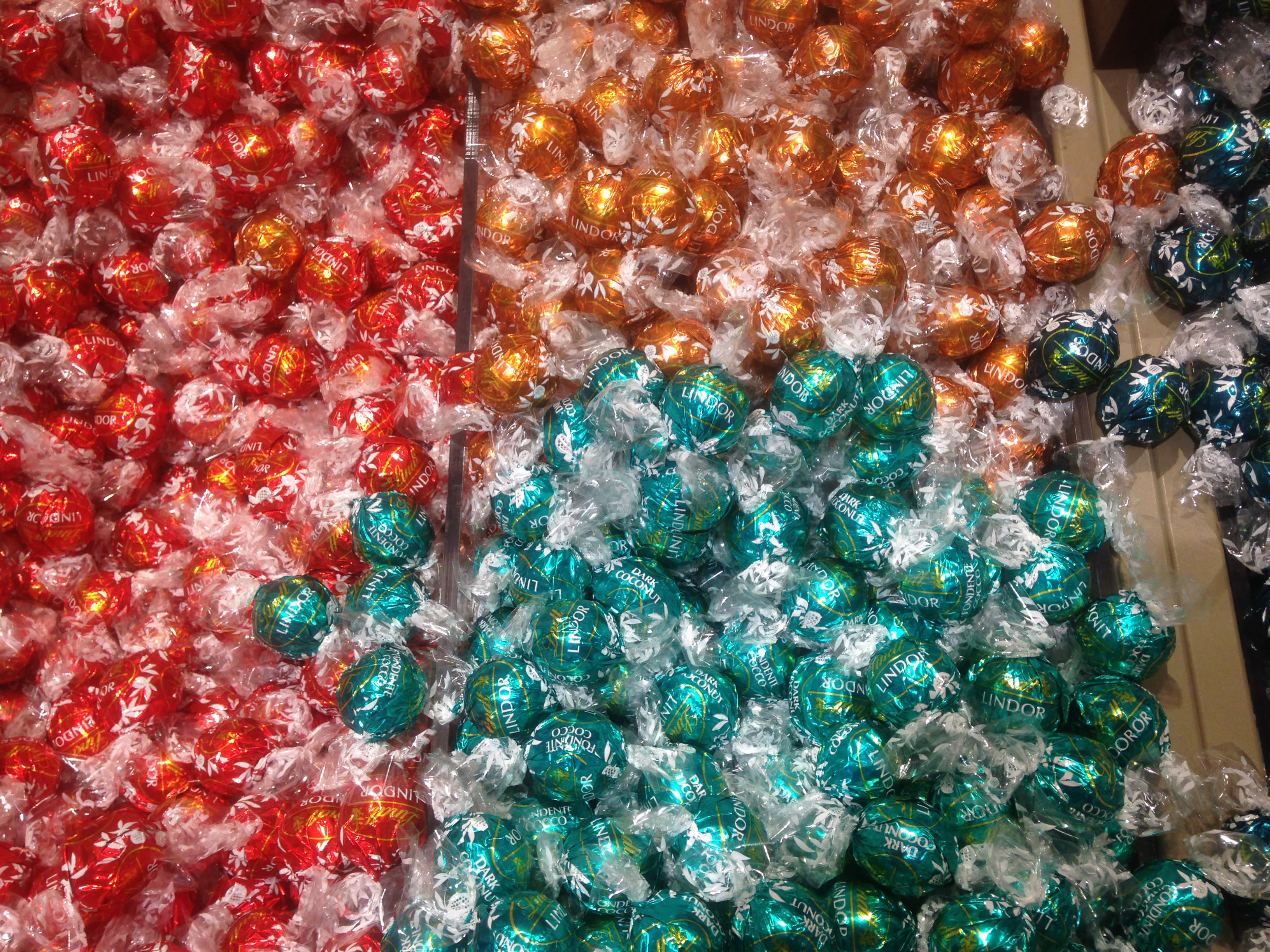 Lindt Lindor chocolate pick and mix stands arrive in Sainsbury's