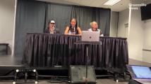 A'ja Wilson, Dawn Staley and Becky Hammon speak to media on Friday before Aces game in CLA