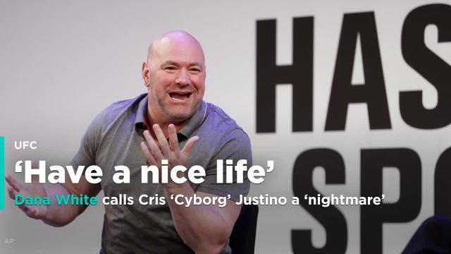 Dana White calls out Cris 'Cyborg' Justino, tells her to 'have a nice life'