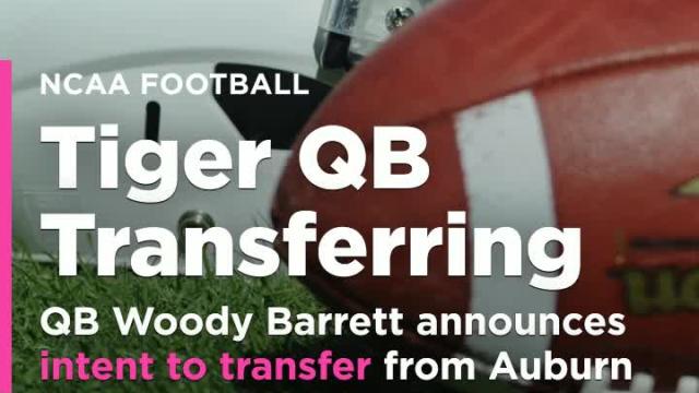 QB Woody Barrett announces intent to transfer from Auburn