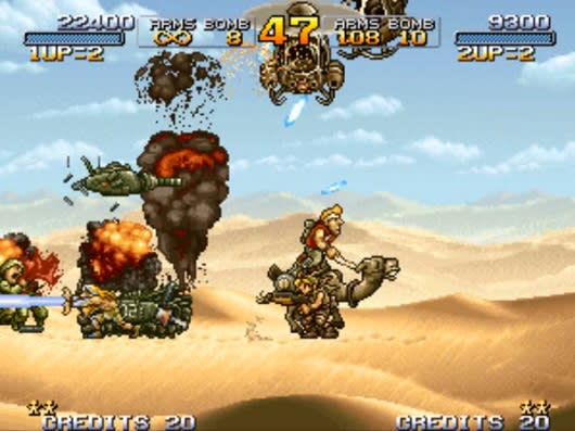 arcade metal slug 3