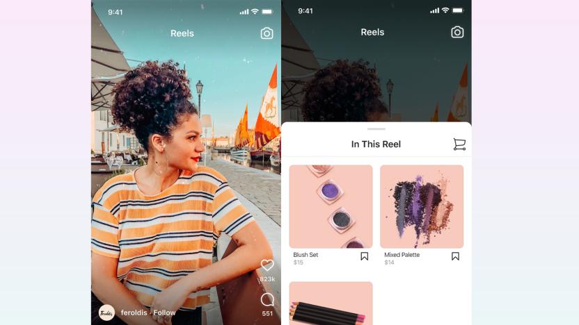 Instagram's Reels shopping features are live to all.