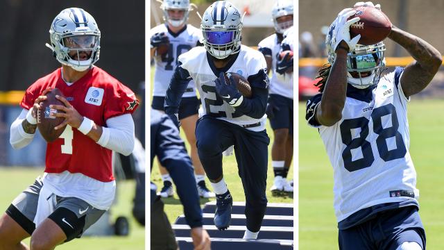 Dak, Zeke and CeeDee stand out at Cowboys’ Camp