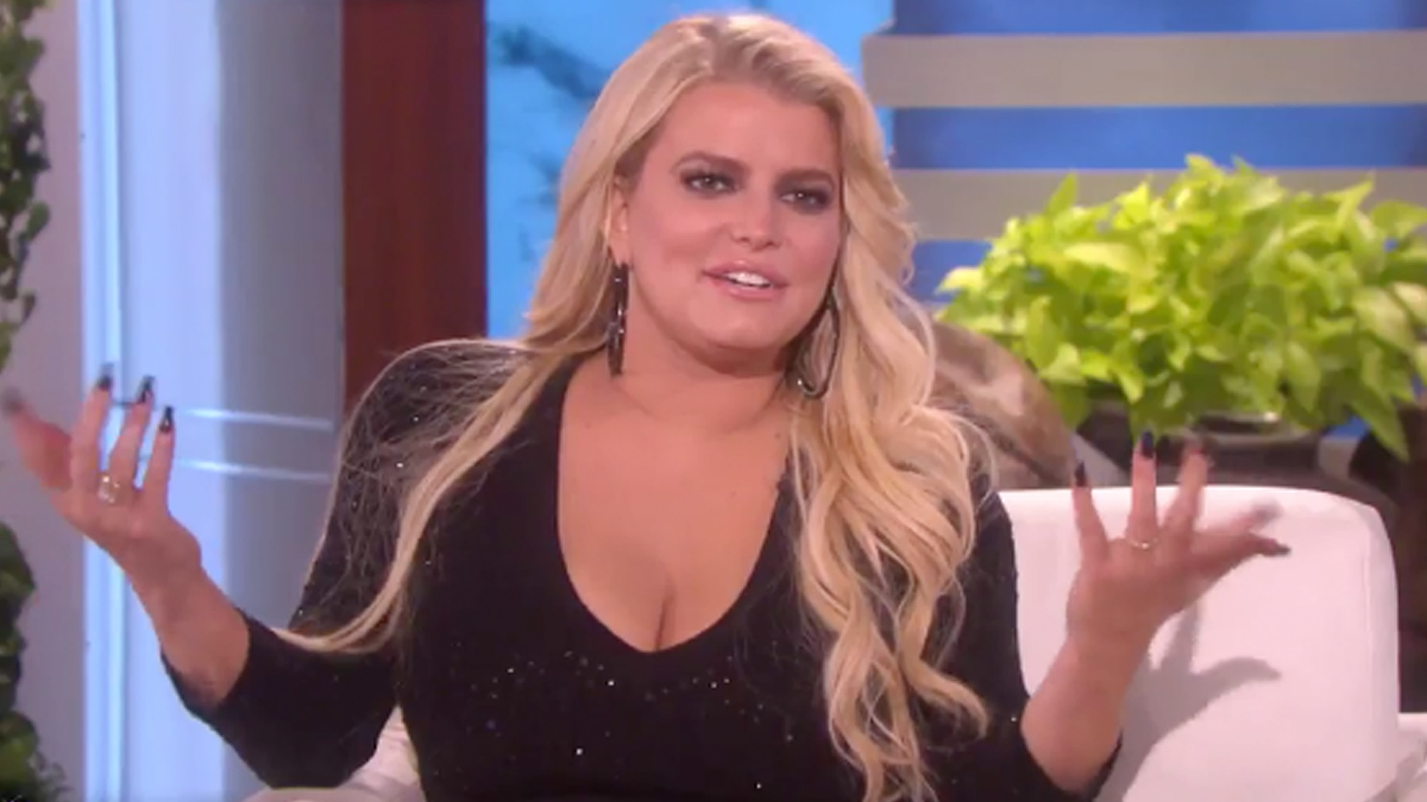 jessica simpson ellen