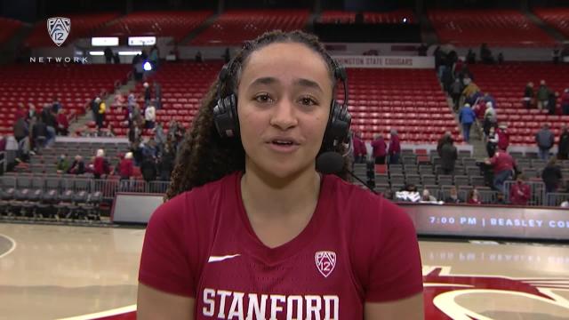 'It's all coming together’: Haley Jones on her 24-point, 16-rebound performance