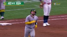 Langeliers two-run bomb takes the lead for Oakland vs. Tampa Bay