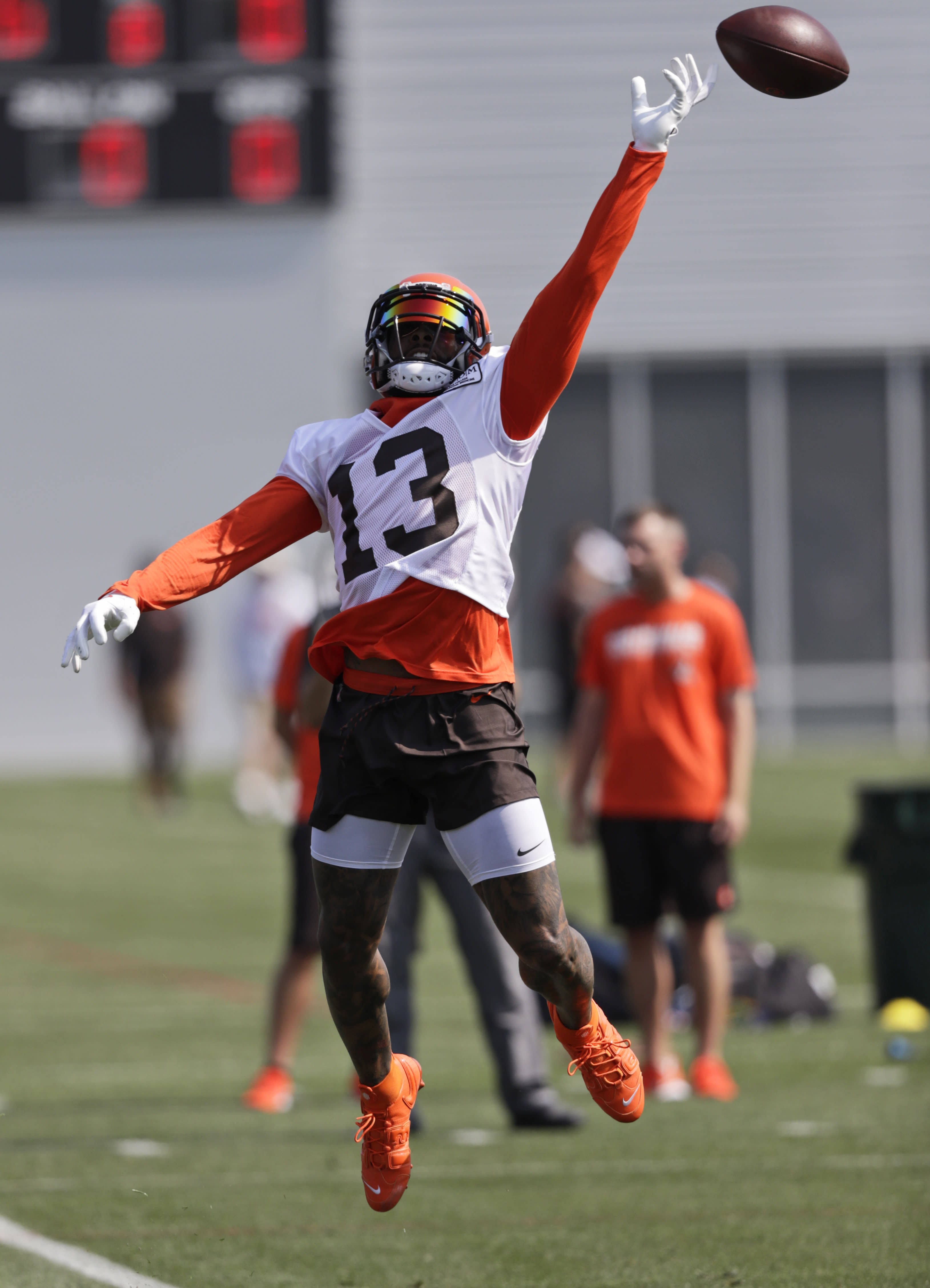 browns practice jersey