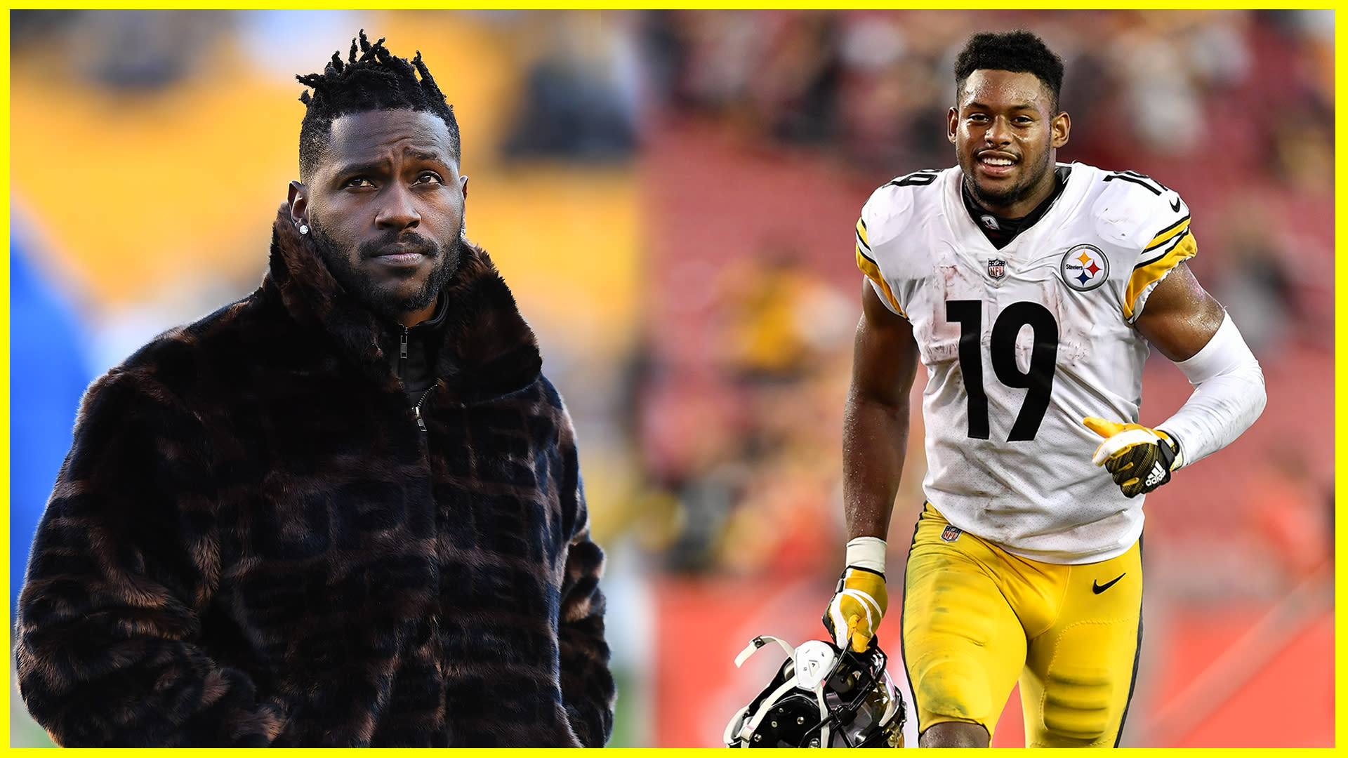 JuJu Smith-Schuster takes Antonio Brown's place in Pro Bowl