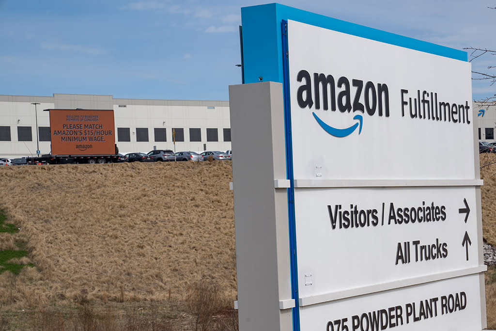 An Amazon Warehouse Employee Died During the Retailer’s $12 Billion