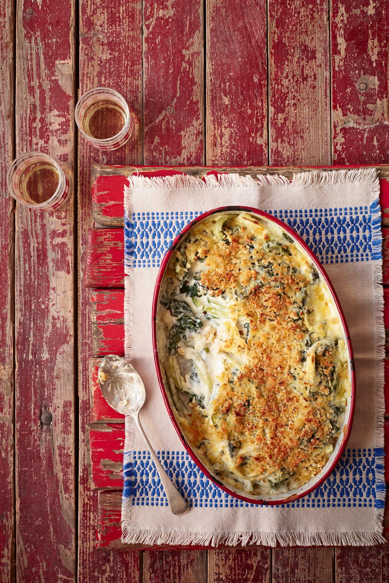 Swiss Chard Gratin from ‘Winter Cabin Cooking’