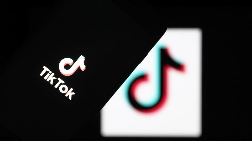 ANKARA, TURKEY - MAY 11: In this illustration photo logo of TikTok is displayed on a smartphone and a pc screen in Ankara, Turkey on May 11, 2021. (Photo by Rasit Aydogan/Anadolu Agency via Getty Images)