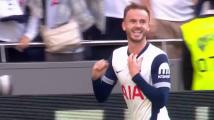 Maddison's chip makes it 3-1 for Spurs v. Bees