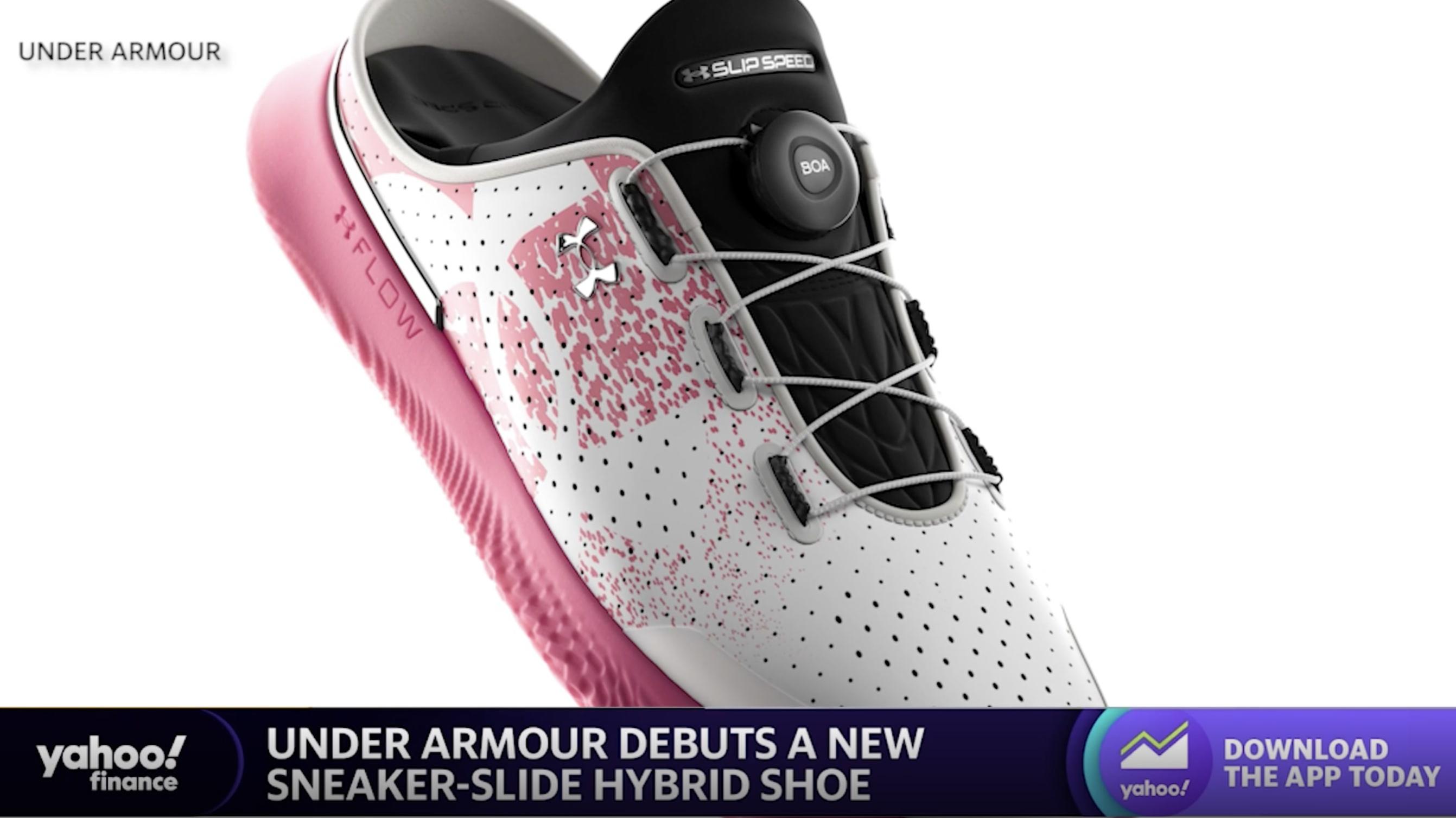 Under Armour debuts new sneaker-slide hybrid shoe, the 'UA
