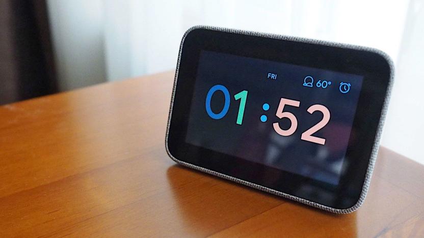 Lenovo's Google Assistant Smart Clock is half price at Best Buy