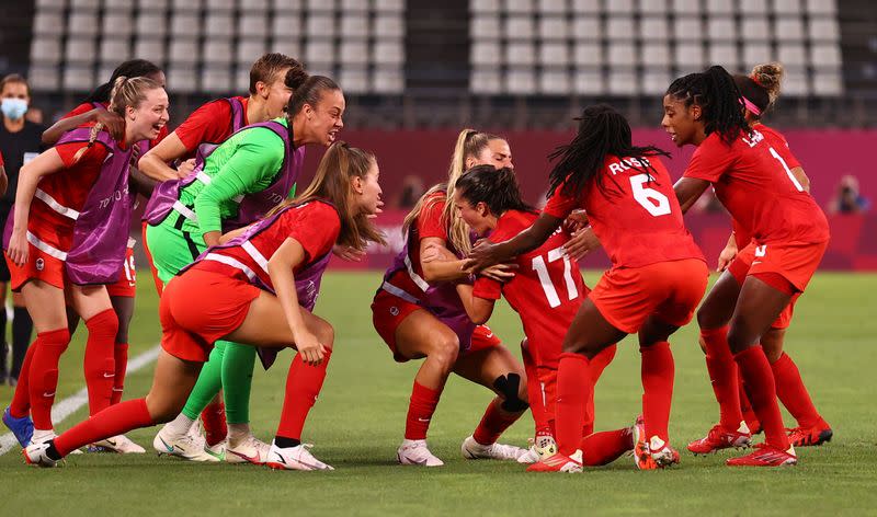 Here's what they did months ahead of time to be sure they'd be. Olympics-Soccer-U.S women stunned in semi-final loss to Canada