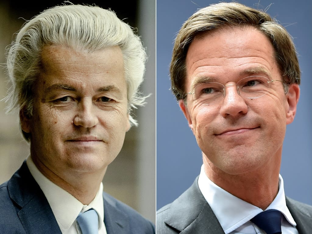 Dutch support for far-right slips on election eve
