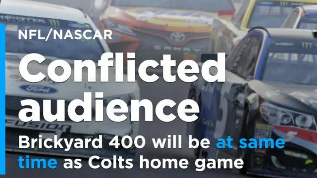 Brickyard 400 will be run during an Indianapolis Colts home game