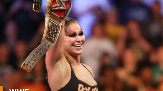 Ronda Rousey is the WWE Raw women’s champion after win at ‘SummerSlam’