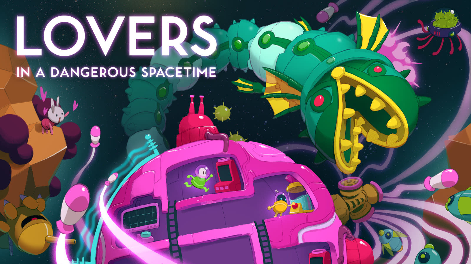 Lovers In A Dangerous Spacetime Lands On Nintendo Switch Engadget